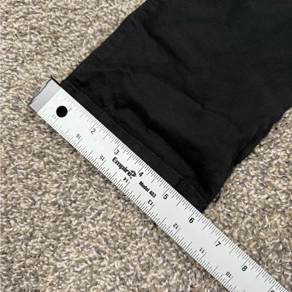 Saint Laurent Paris SLP Black Slim Fit Twill Chinos Side Tab Adjusters Size 29